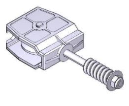 Came - Pièce Détachée Porte De Garage Cavalier tension chaîne VER