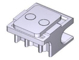 Came - Pièce Détachée Porte De Garage Arrêt mécanique interne gui- VER