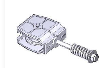 Came - Pièce Détachée Porte De Garage Cavalier tension courroie VER