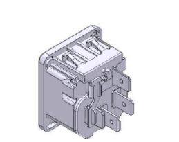 Came - Pièce Détachée Porte De Garage Prise porte-fusible V600 V700