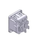 Came - Pièce Détachée Porte De Garage Prise porte-fusible V600 V700