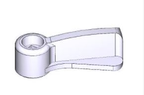 Came - Pièce Détachée Porte De Garage Levier déblocage gui- V0679