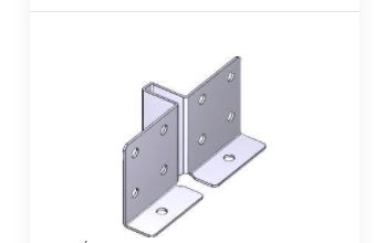 Came - Pièce Détachée Porte De Garage Etrier fixation porte - VER10 VER13