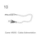 Came - Pièce Détachée Porte De Garage Câble d'alimentation - V6000
