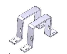 Came - Pièce Détachée Porte De Garage Etriers fixation au plafond V6000