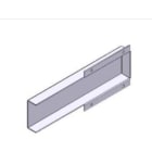 Came - Pièce Détachée Barriere Parking Bride pour fixation lisse G6000