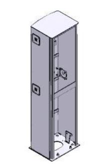 Came - Pièce Détachée Barriere Parking Armoire barrière inox G4001