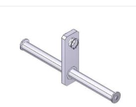 Came - Pièce Détachée Barriere Parking Bielle contrepoids G12000