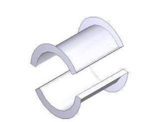 Came - Pièce Détachée Rideau Industriel Anneau coulissement H