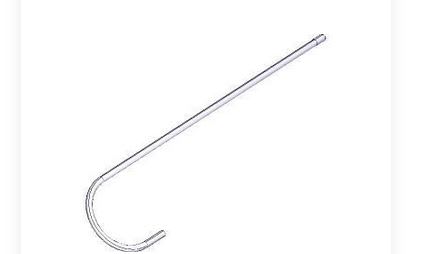 Came - Pièce Détachée Rideau Industriel Câble déblocage H3012