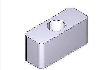 Came - Pièce Détachée Patin coulissement interne porte automatique