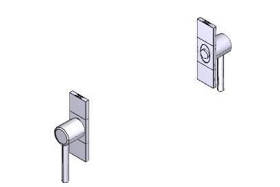 Came - Pièce Détachée Porte Automatique Coulissante Capteurs TX-RX - MF9011 MF9111