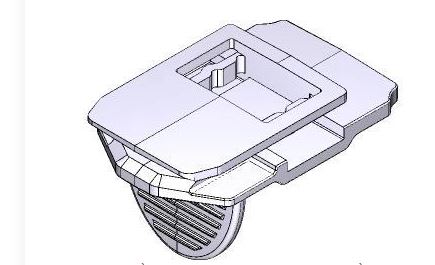 Came - Pièce Détachée Porte Automatique Coulissante Slitta blocca coperchio 6pz