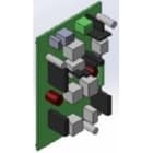 Came - Pièce Détachée Porte Automatique Battante FLUO Carte électronique secours