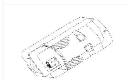 Came - Pièce Détachée Télécommande Coque émetteur -TOP-302M