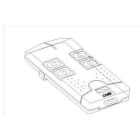 Came - Pièce Détachée Télécommande Coque émetteur T154