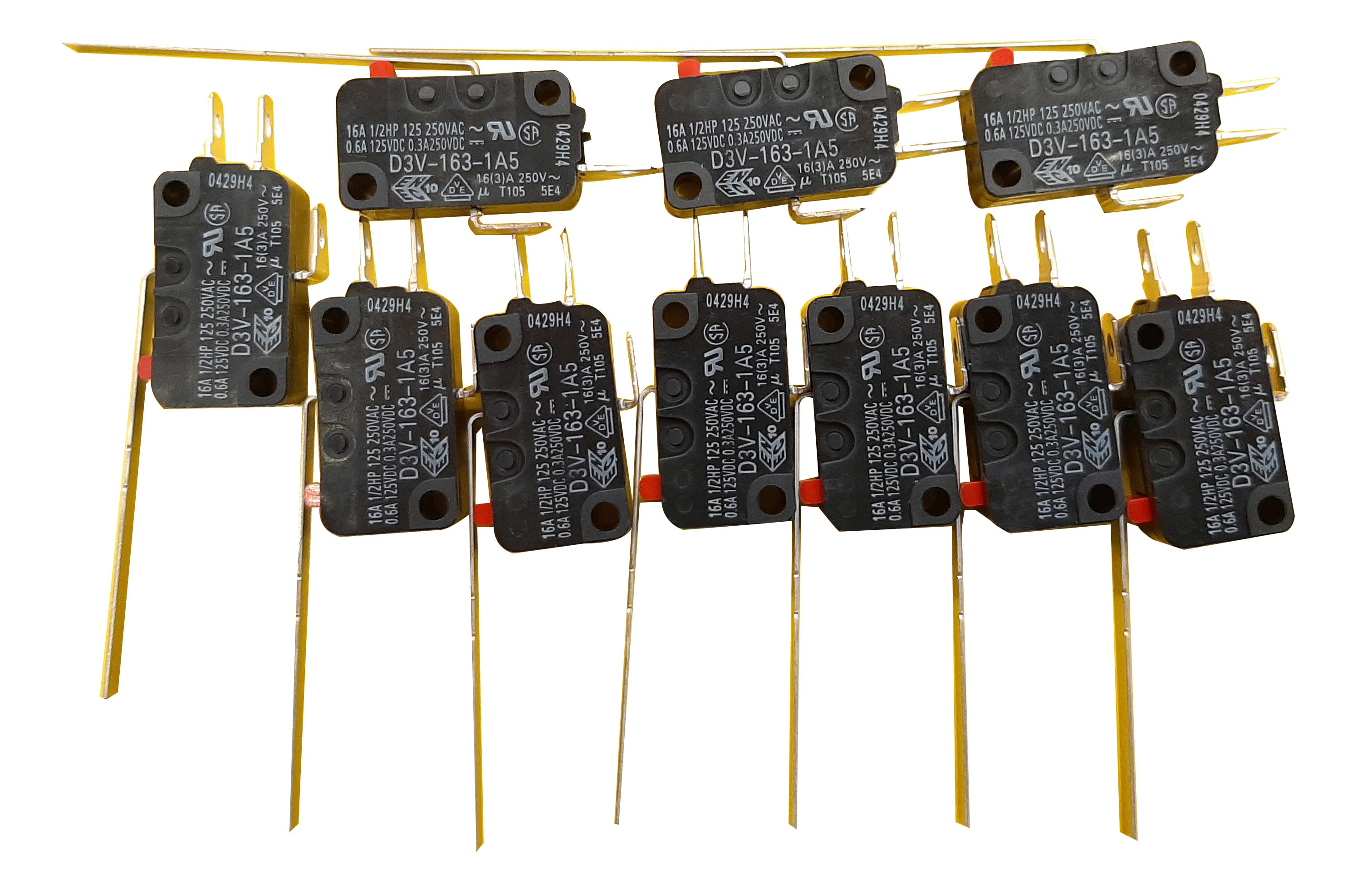 Came - Pièce Détachée Cond. 10 pièces micro-interrupteurs levier (RIR085)