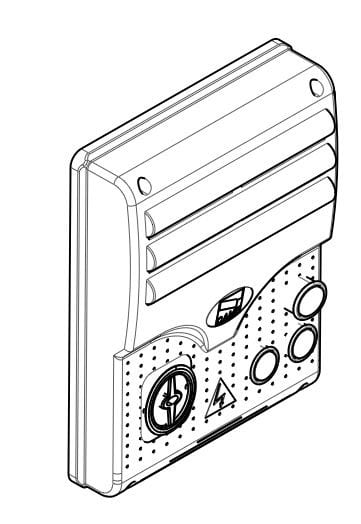 Came - Pièce Détachée Couvercle armoire comman230x320 mm boutons