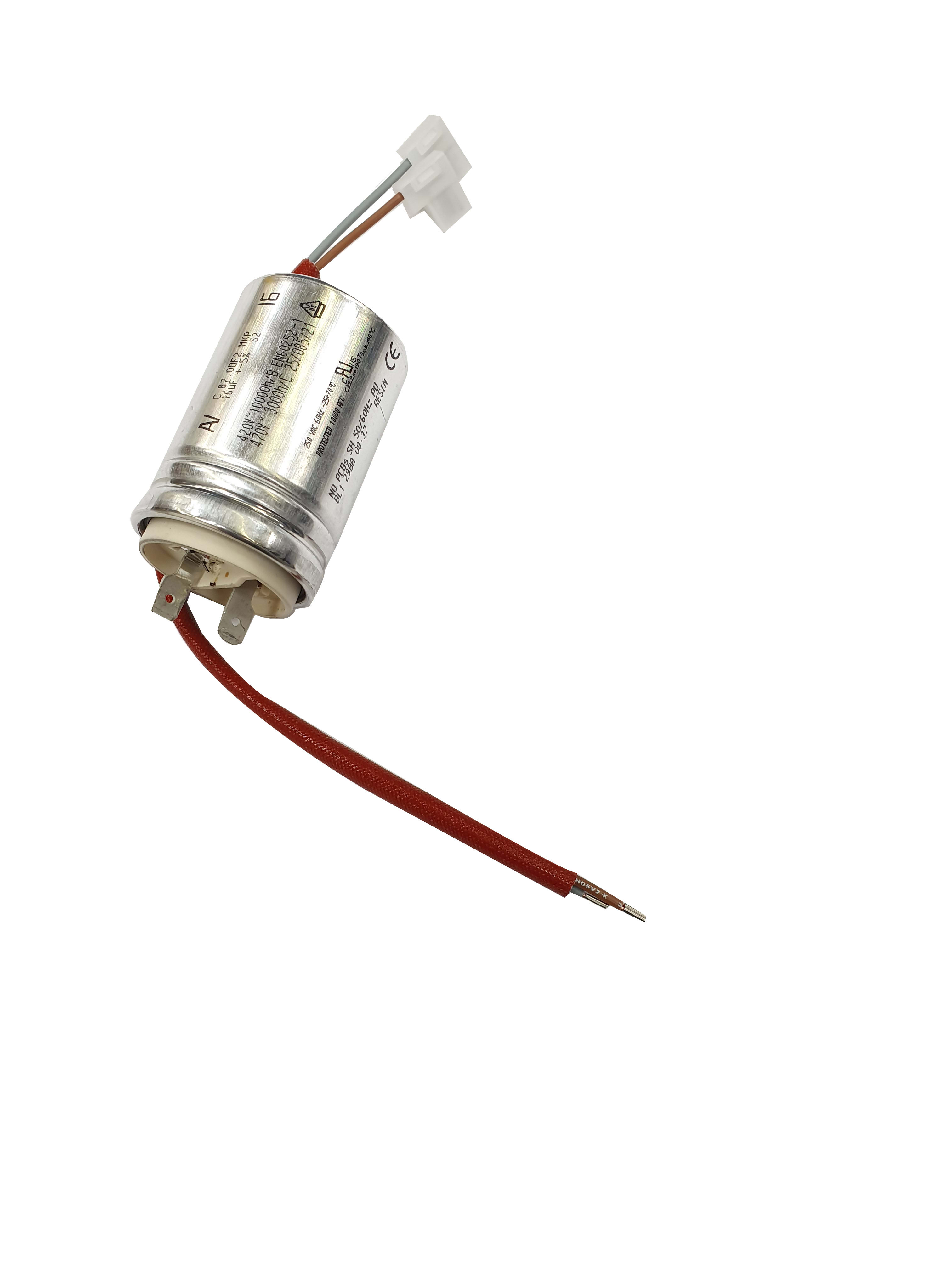 Came - Pièce Détachée Divers CONDENSATEUR µF 16 CABLES + QUEUE
