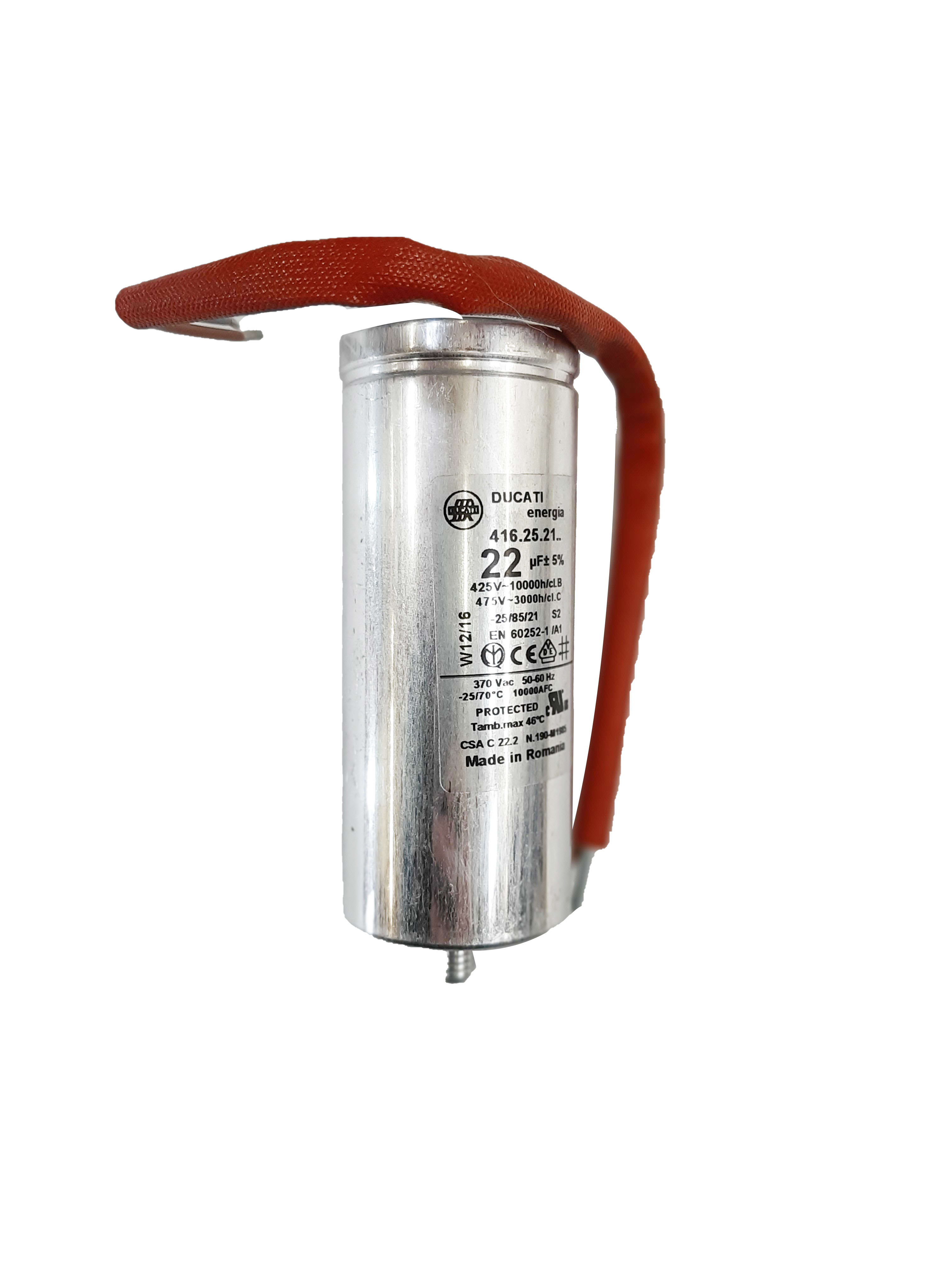 Came - Pièce Détachée Divers CONDENSATEUR µF 22 CABLES + QUEUE