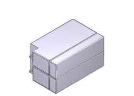 Came - Pièce Détachée Composants Portes Automatiques 2 pièces batteries 0,8Ah 12V DC