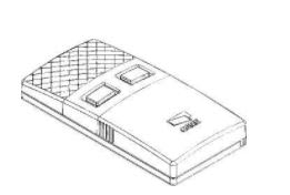 Came - Pièce Détachée Télécommande Coque émetteur - TWIN2