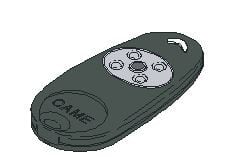 Came - Pièce Détachée Télécommande Coque émetteur AT04