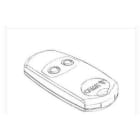 Came - Pièce Détachée Télécommande Coque émetteur - TOP-862EV
