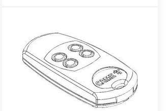 Came - Pièce Détachée Télécommande Coque émetteur - TOP-864EV