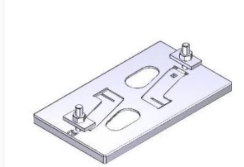 Came - Pièce Détachée Coulissant Base d'ancrage Motoréducteur BX BY