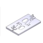 Came - Pièce Détachée Coulissant Base d'ancrage Motoréducteur BX BY