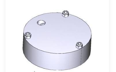 Came - Pièce Détachée Coulissant Boîtier électroaimant BY1500T