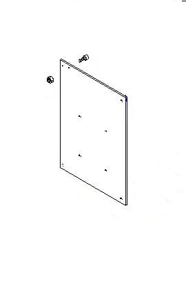 Came - Pièce Détachée Coulissant Support armoire comman- BY3500