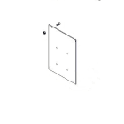 Came - Pièce Détachée Coulissant Support armoire comman- BY3500