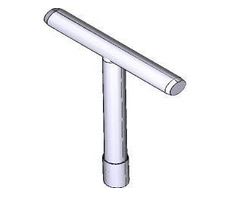 Came - Pièce Détachée Coulissant Clé de déblocage BY3500T