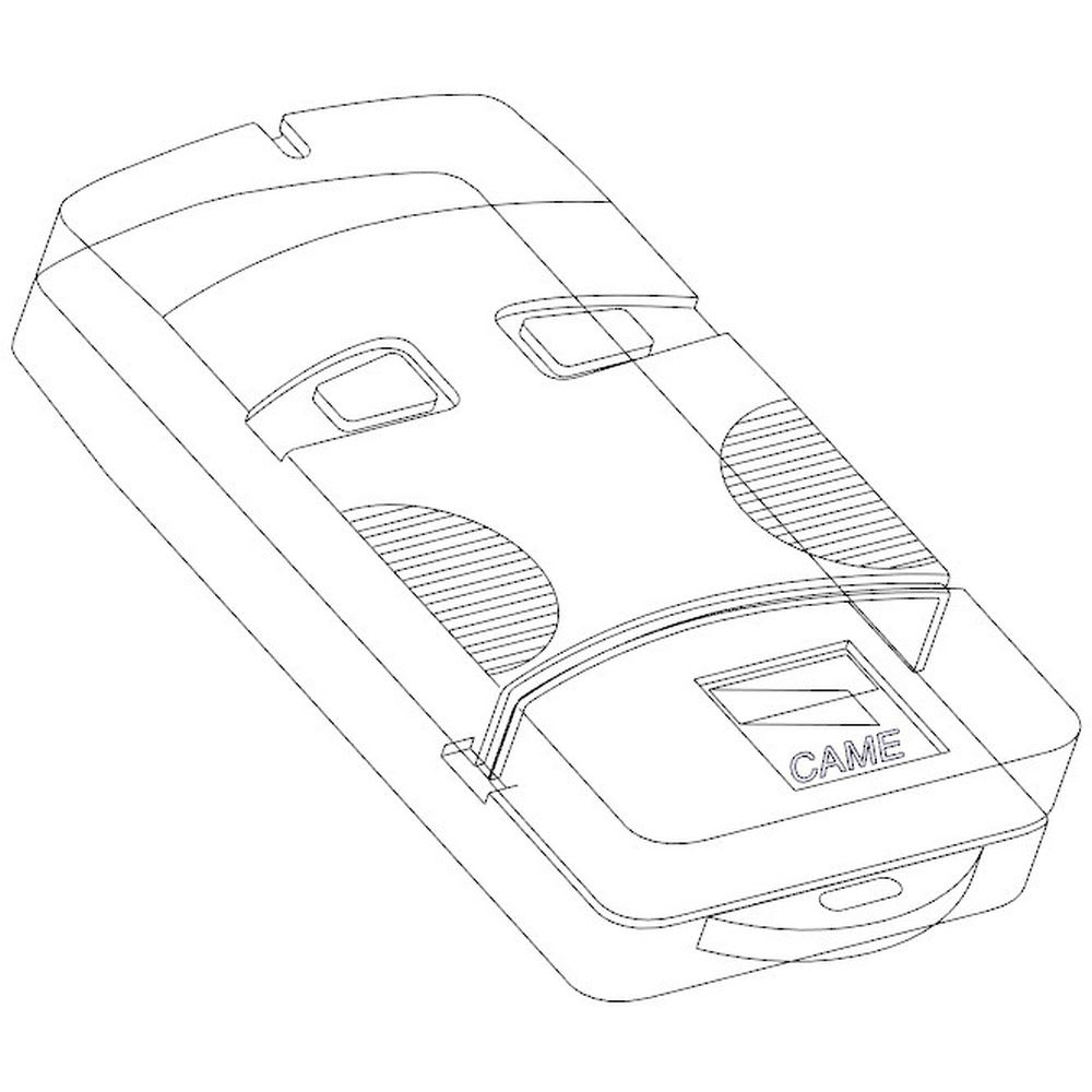 Came - Pièce Détachée Télécommande Coque émetteur -TOP-302M