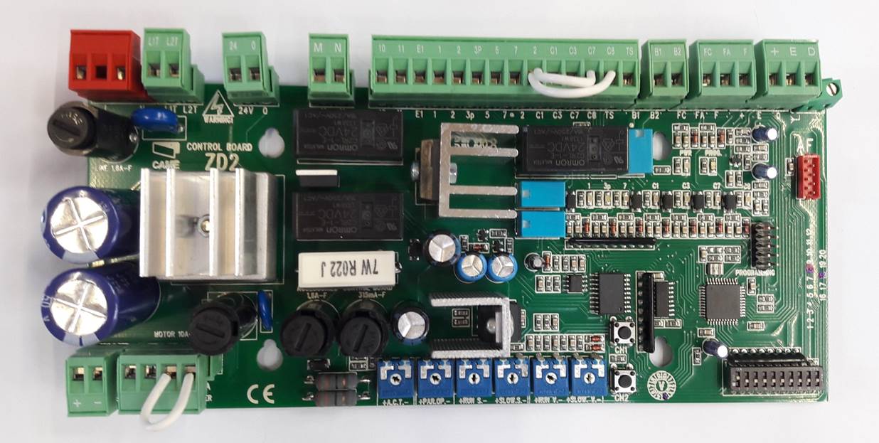 Came - Pièce Détachée coulissant moteur Carte électronique - ZD2