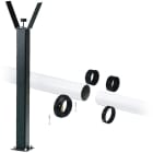 Came - Acc. Divers Lisse tubulaire G12 en aluminium peint + support