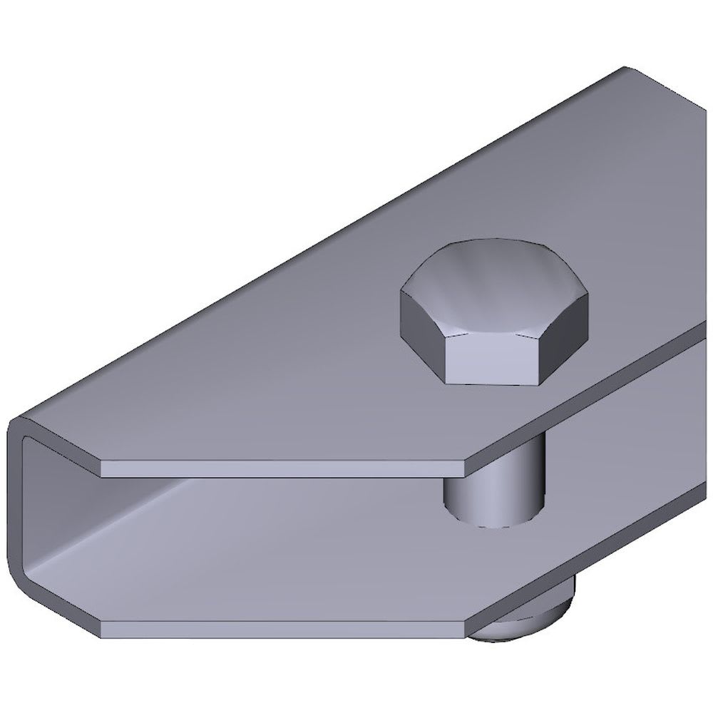 Came - Pièce Détachée Battant Etrier en U fixation portail FAST