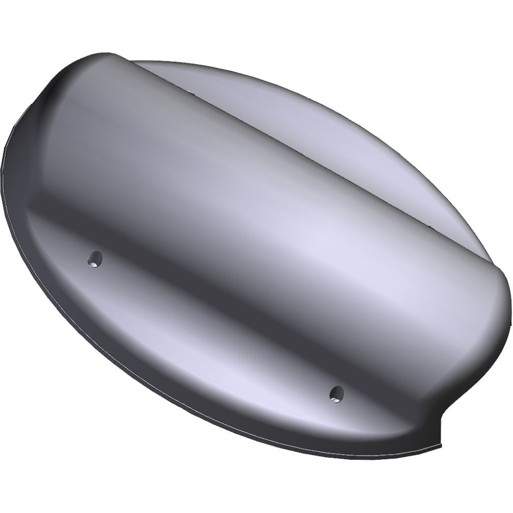 Came - Pièce Détachée Couvercle Bride fixation lisse G2080 G2081