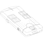 Came - Pièce Détachée Télécommande Coque émetteur T158