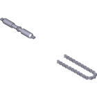 Came - Pièce Détachée Porte De Garage Chaîne transmission - V0683