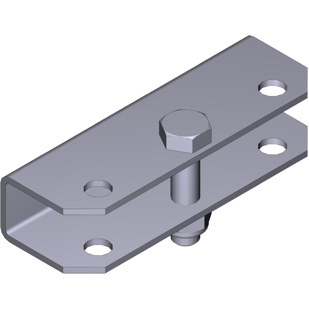 Came - Pièce Détachée Battant Etrier fixation portail - FERNI