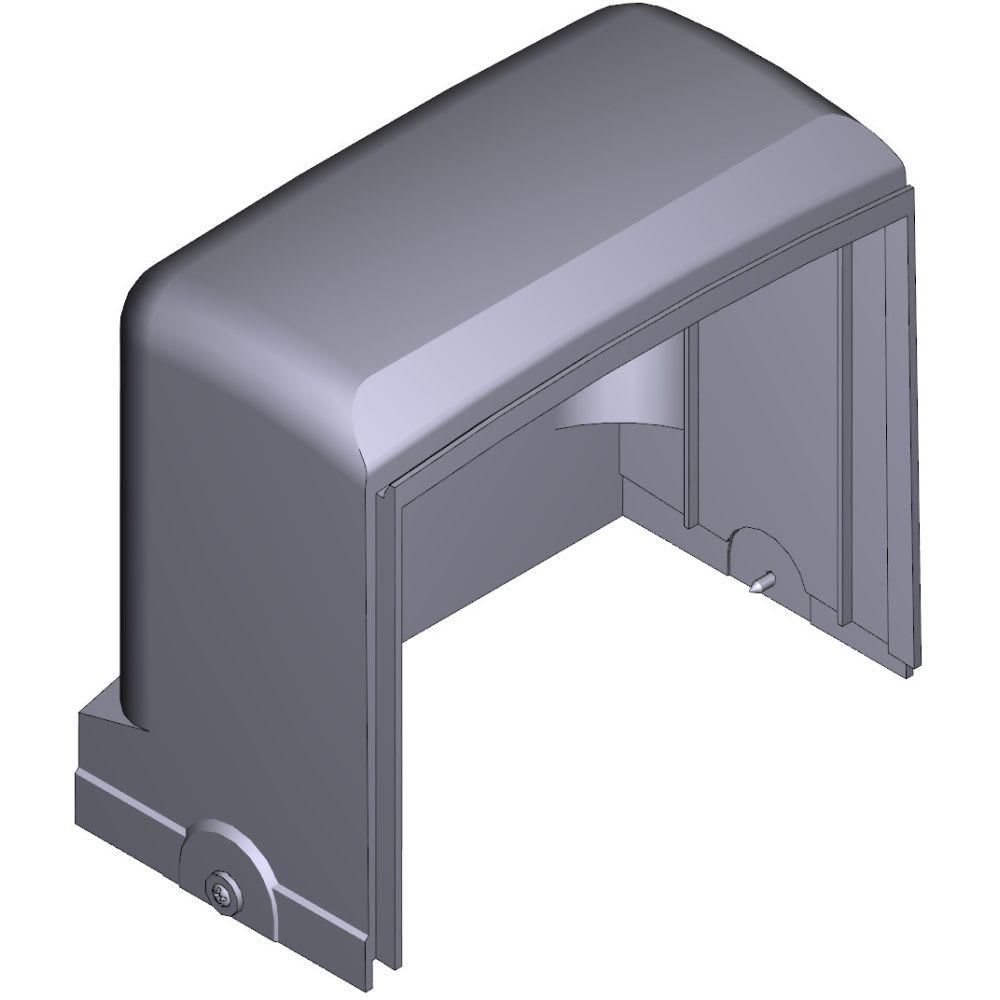 Came - Pièce Détachée Coulissant Couvercle Motoréducteur gris clair BX