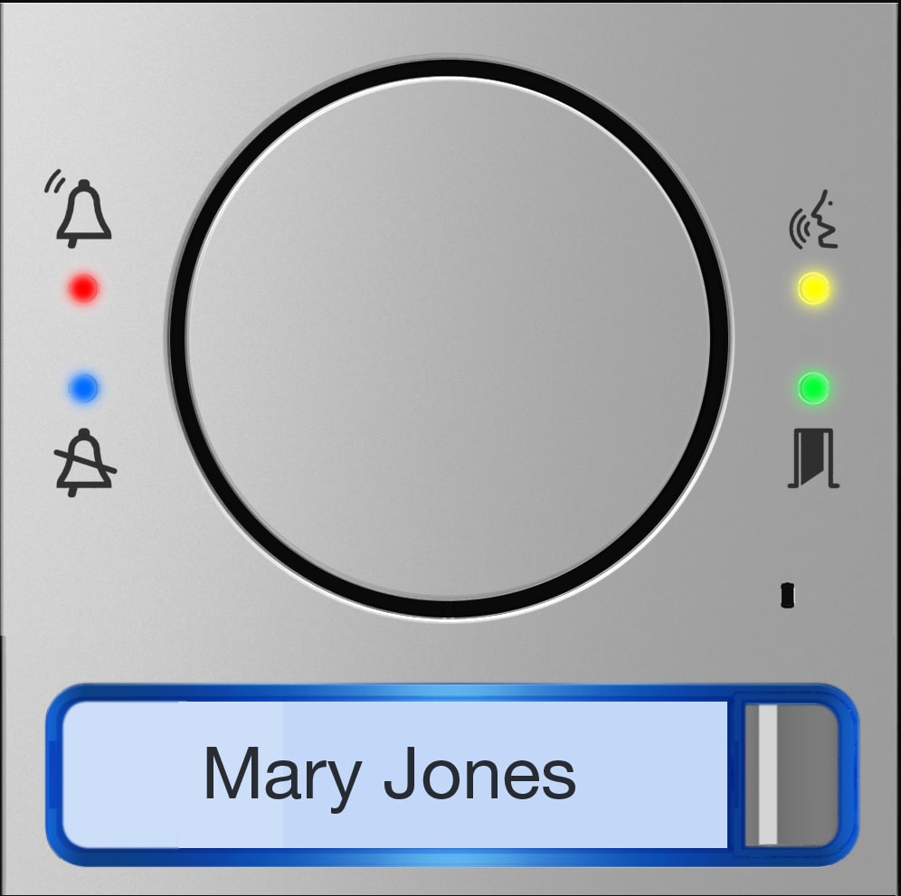 Came - Acc. Interphonie BPT Façapour module audio bouton simple (60020060)