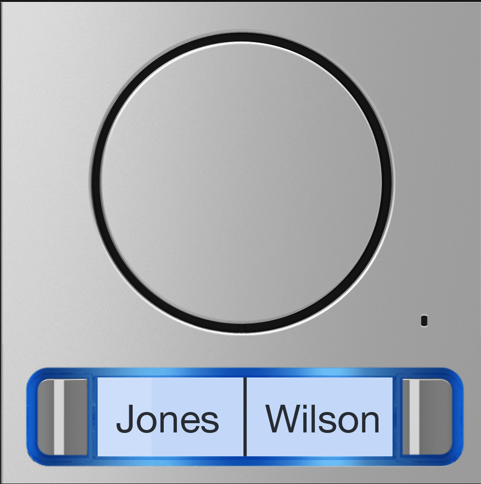 Came - Accessoire Interphonie BPT Façapour module audio lite bouton double (60020100)