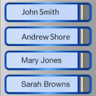 Came - Accessoire Interphonie BPT Façade pour module appels 4 boutons