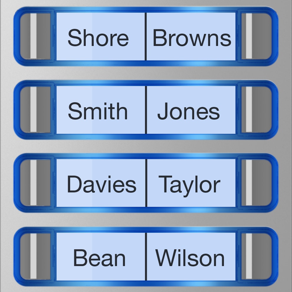 Came - Accessoire Interphonie BPT Façade pour module appels 8 boutons