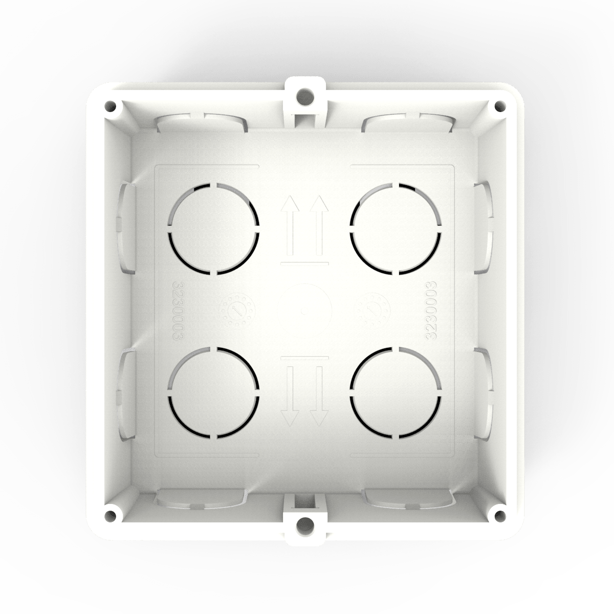 Came - Acc. Interphonie BPT Accessoire Esthétique Boîtier Encast. 1 module