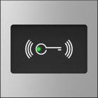 Came - Acc. Interphonie BPT Accessoire Esthétique MTMFRFID - Façapour module RFID